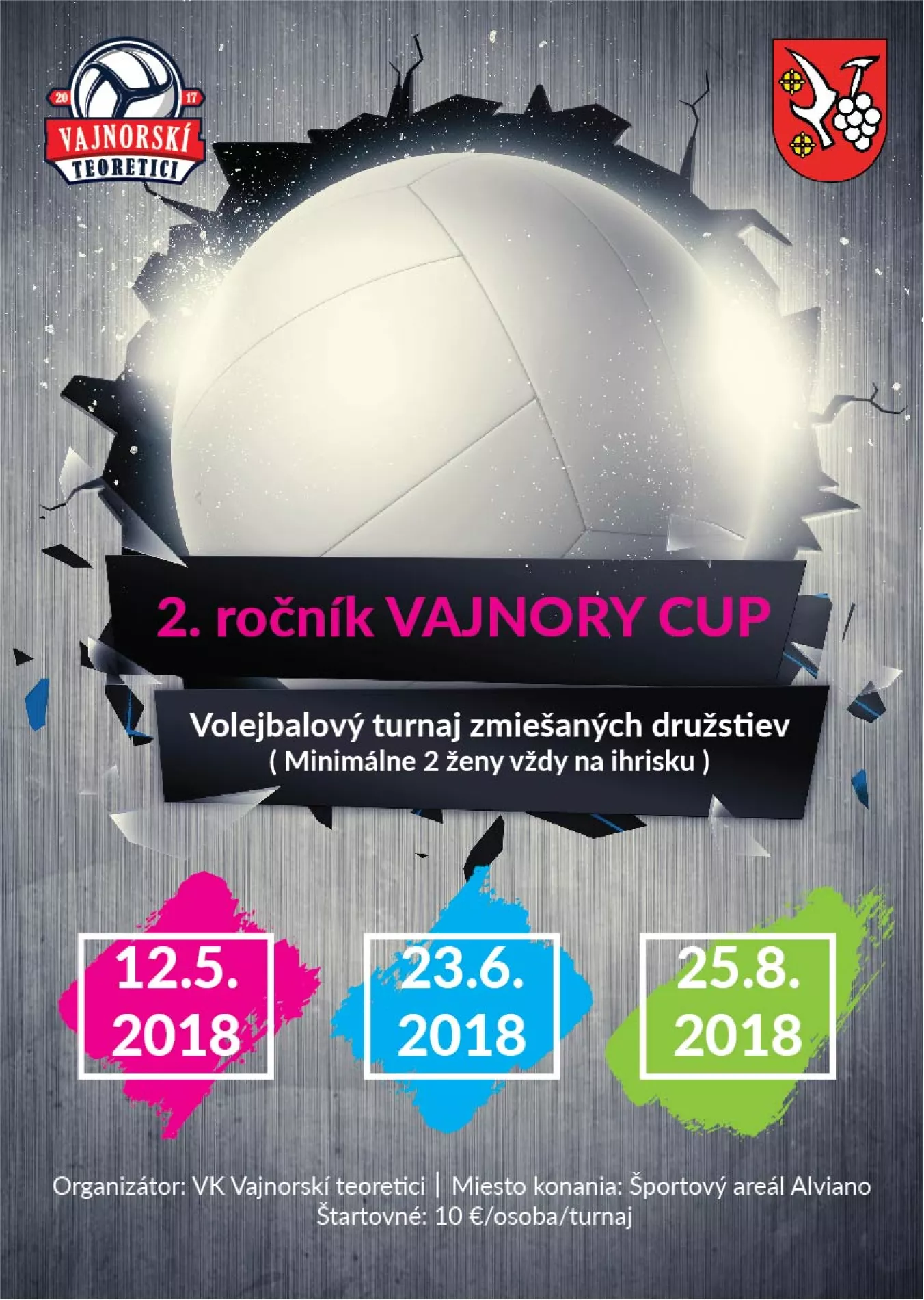 2. ročník Vajnory CUP 25. augusta 2018