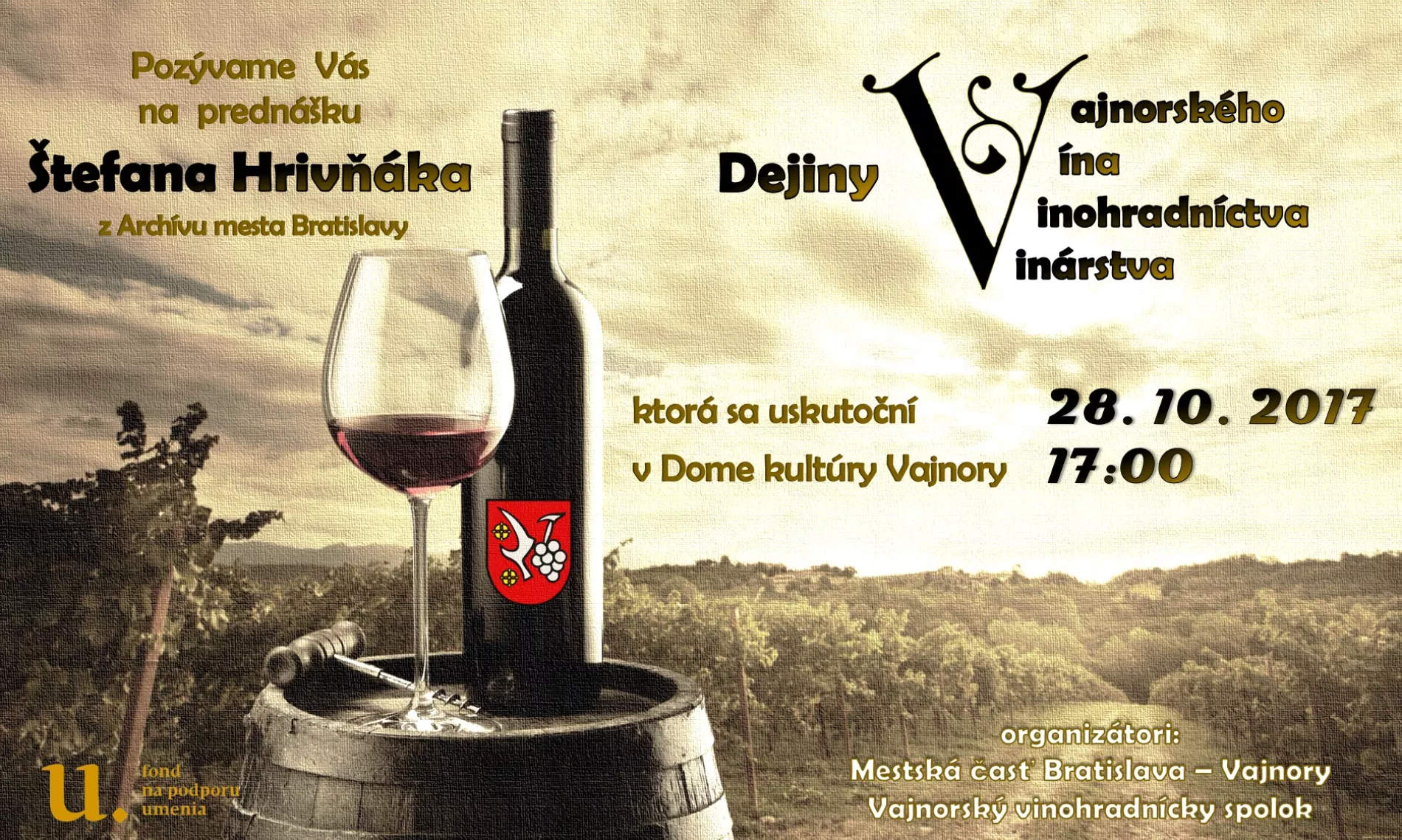 Dejiny Vajnorského vína, vinohradníctva, vinárstva 