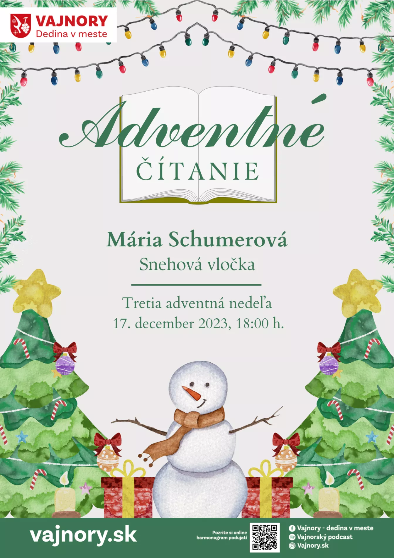 Tretie adventné čítanie