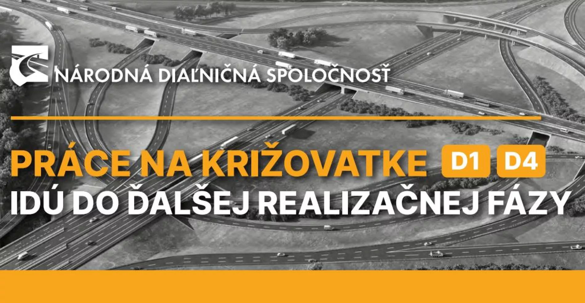 Práce na križovatke D1 a D4 idú do ďalšej realizačnej fázy