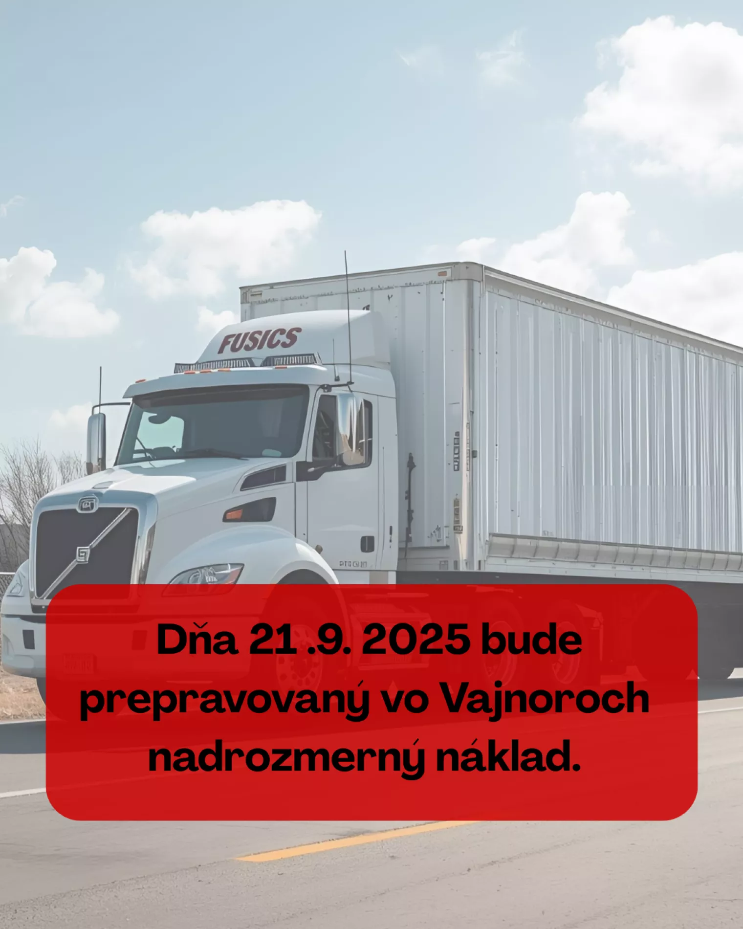 Preprava nadrozmerného nákladu 