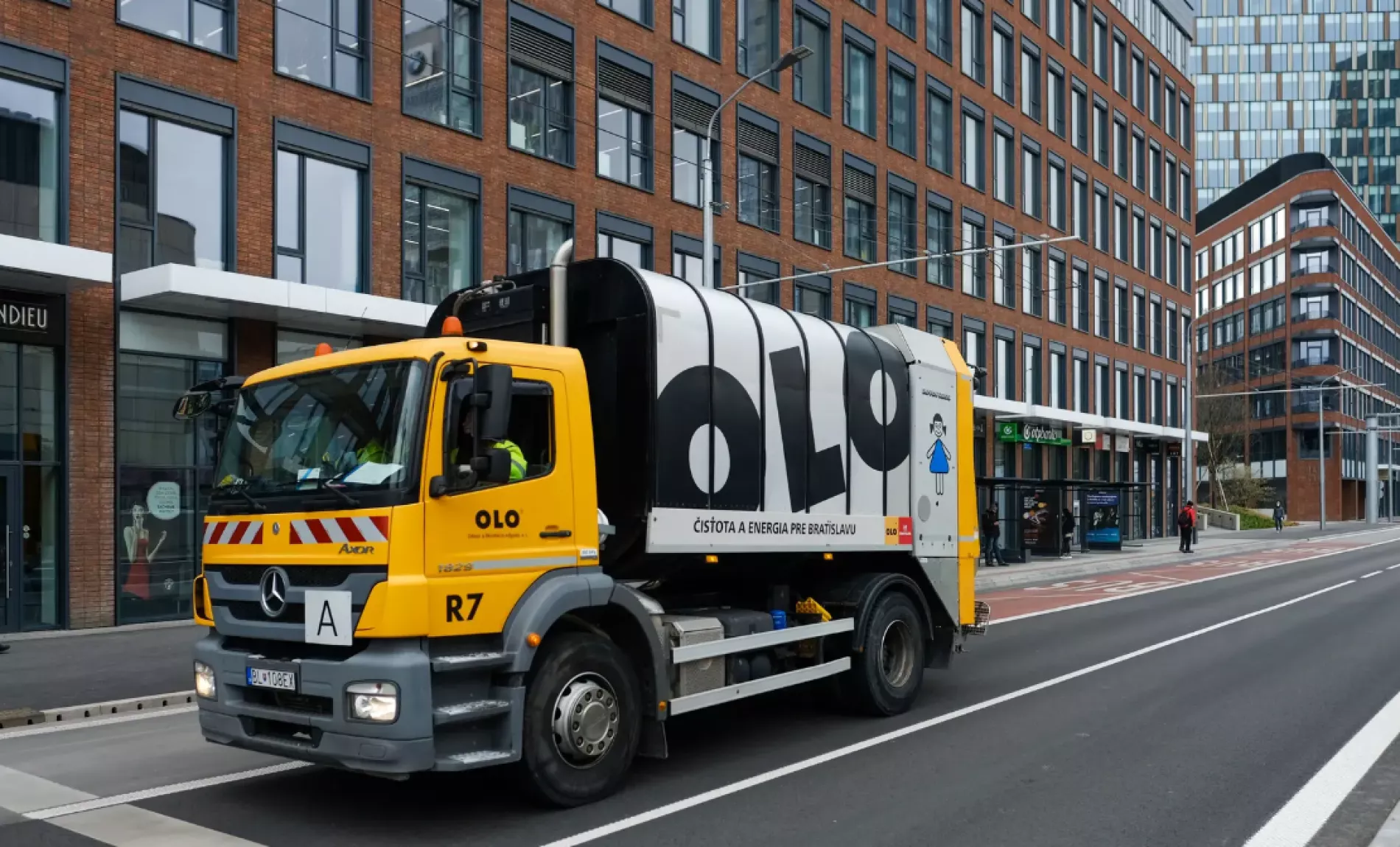 Odvoz zmesového odpadu