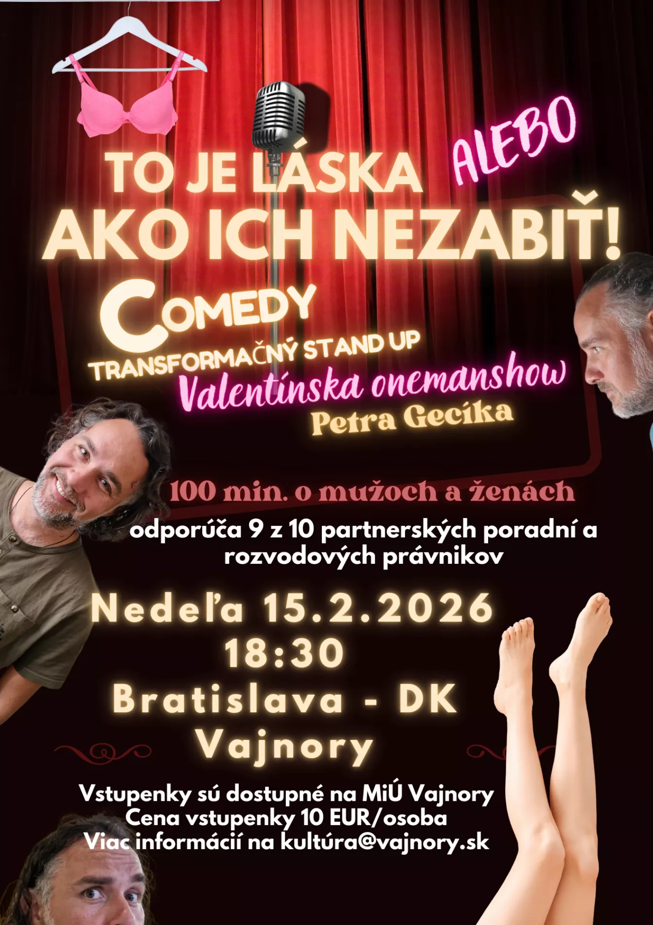Transformačný stand up - To je láska alebo ako ich nezabiť