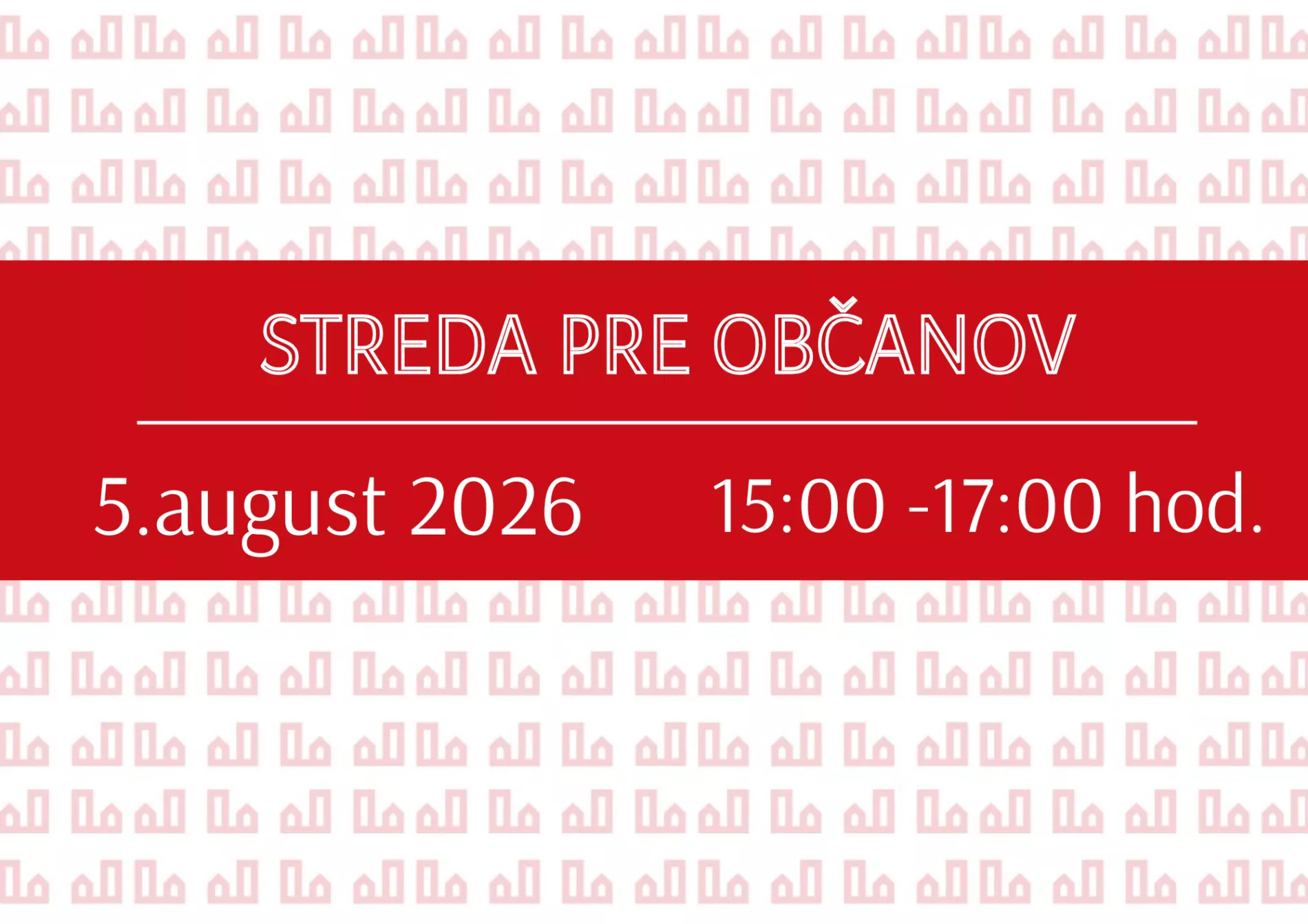 STREDA PRE OBČANOV