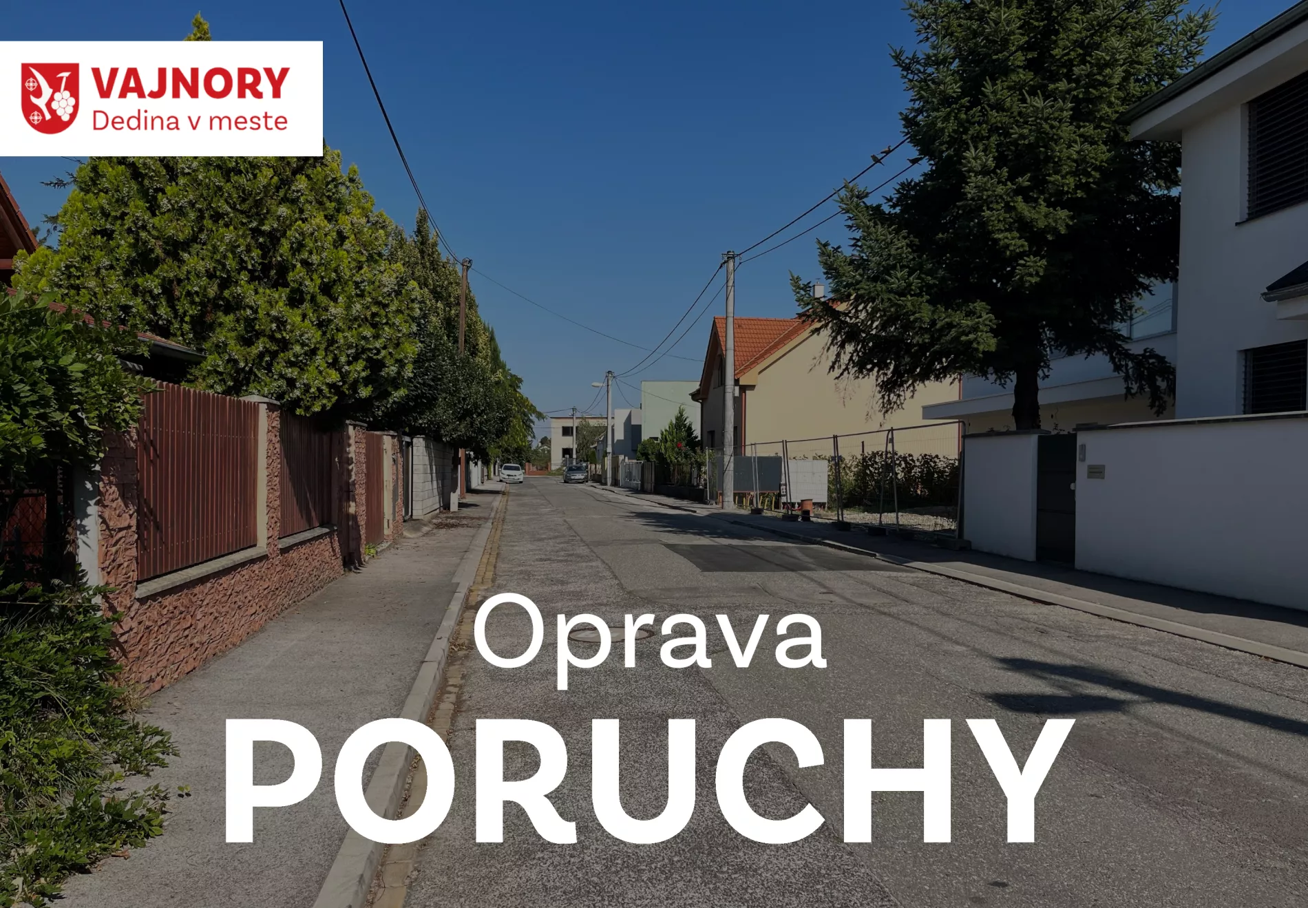 Oprava poruchy - Zbrody