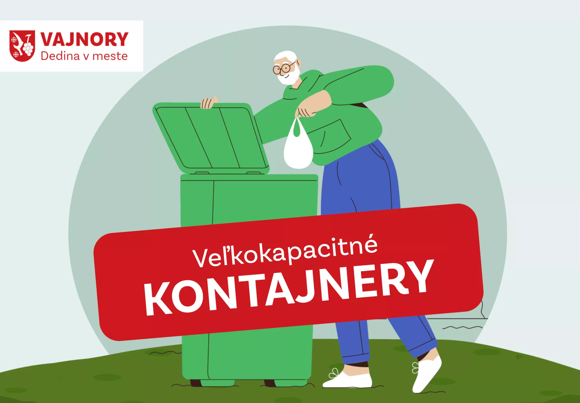 Harmonogram pristavenia kontajnerov v rámci jesenného upratovania 2023 na území mestskej časti Bratislava-Vajnory.