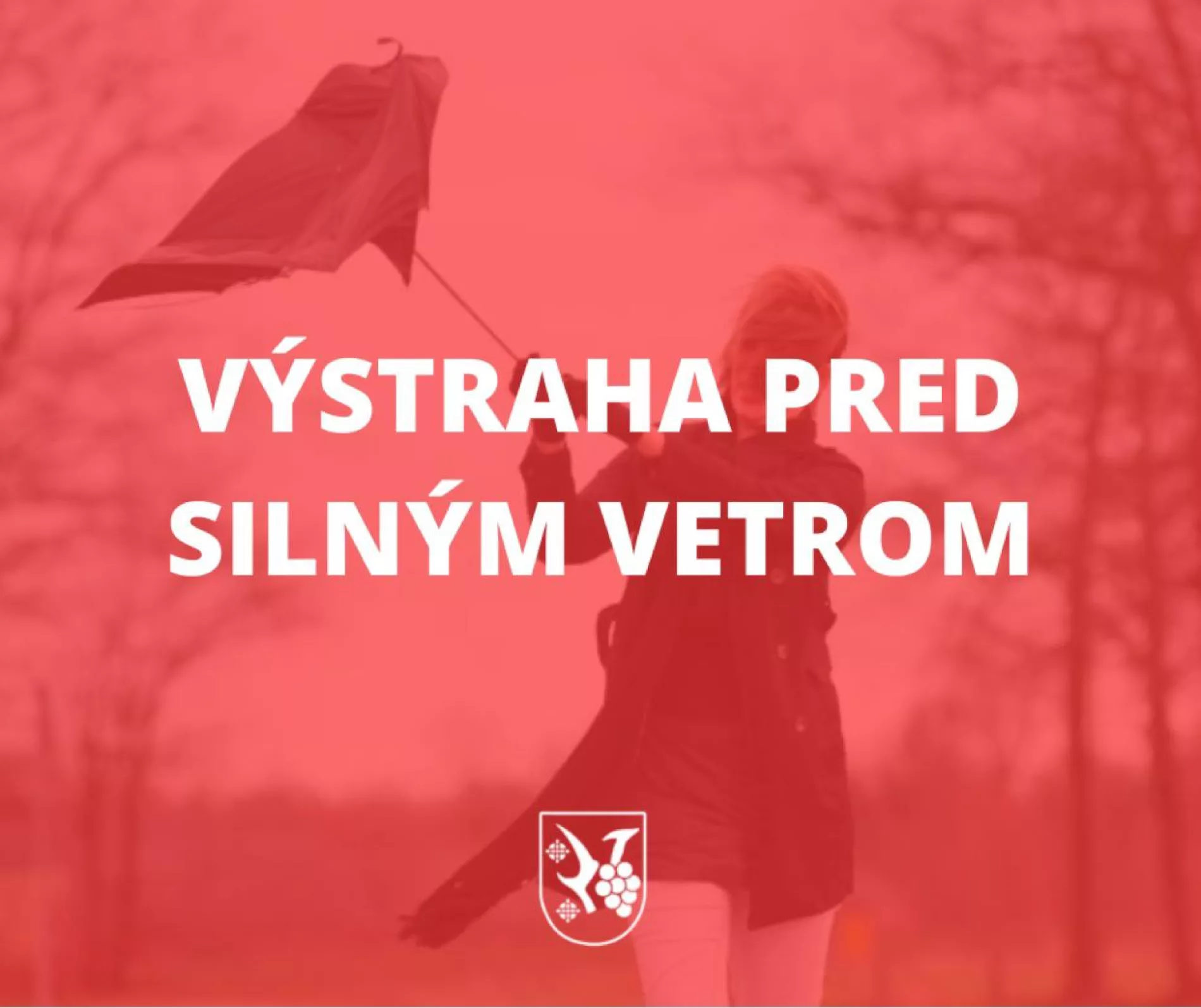 Výstraha pred silným vetrom na dnešný deň /17.2.2022/