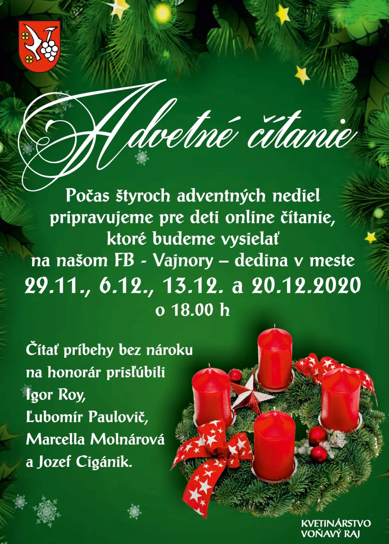  Adventné čítanie 2 (online podujatie)