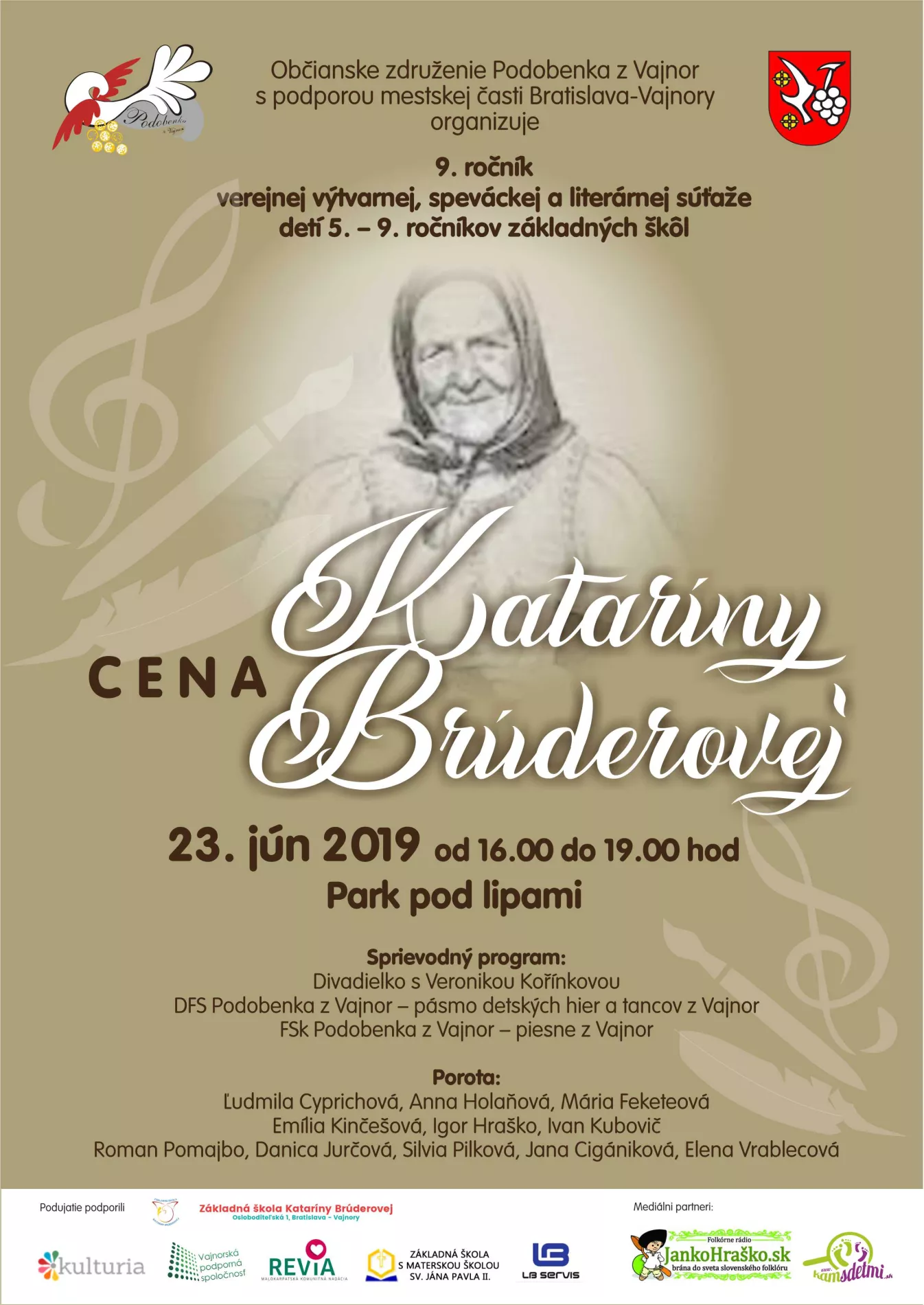 CENA KATARÍNY BRÚDEROVEJ 23. júna 2019