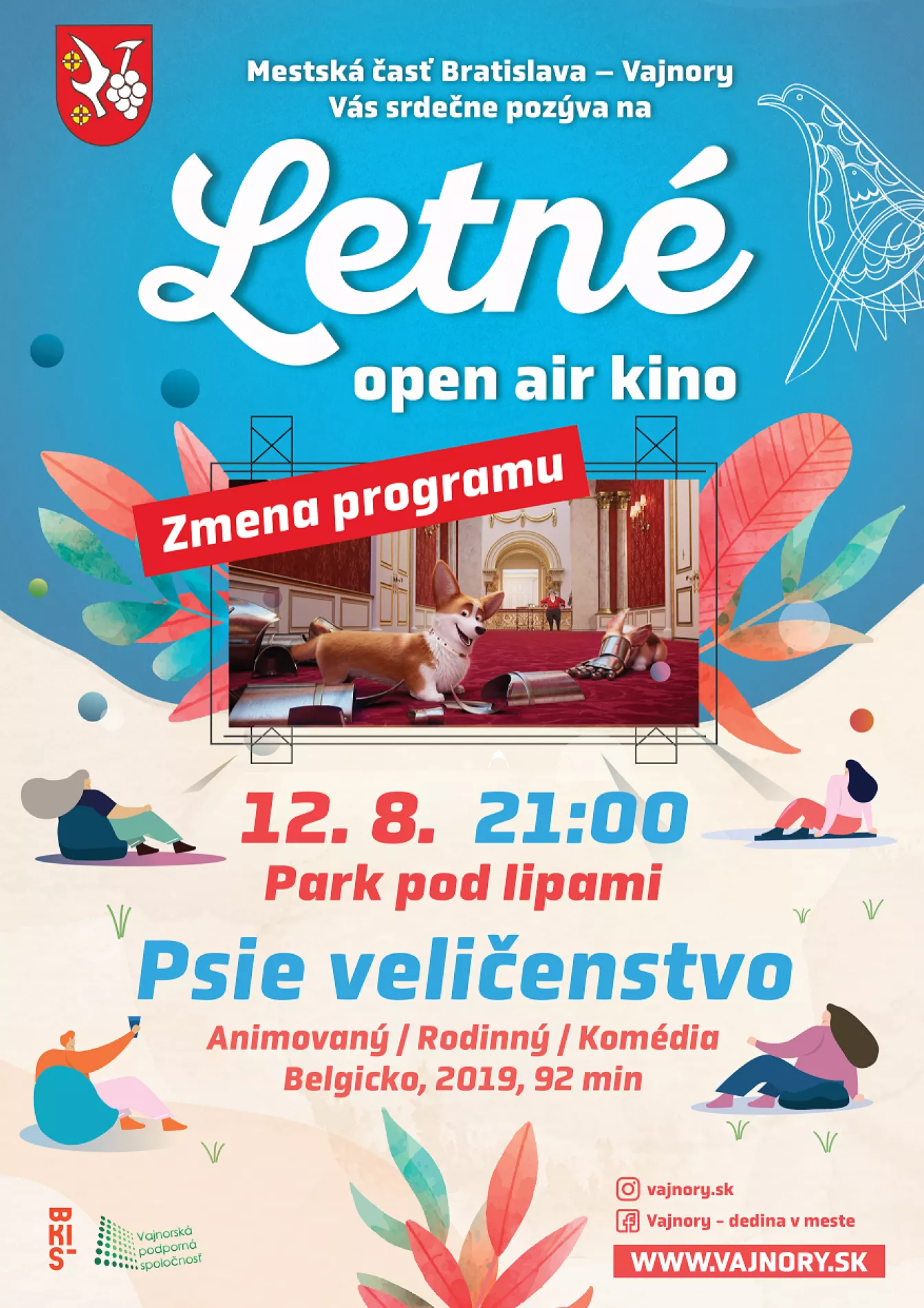  OPEN AIR Letné kino 2022: Psie veličenstvo