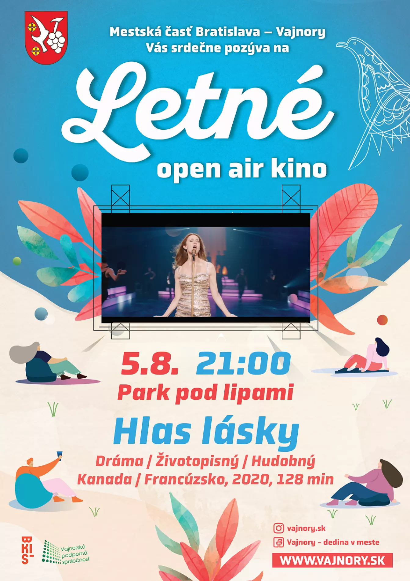 OPEN AIR Letné kino 2022: Hlas lásky