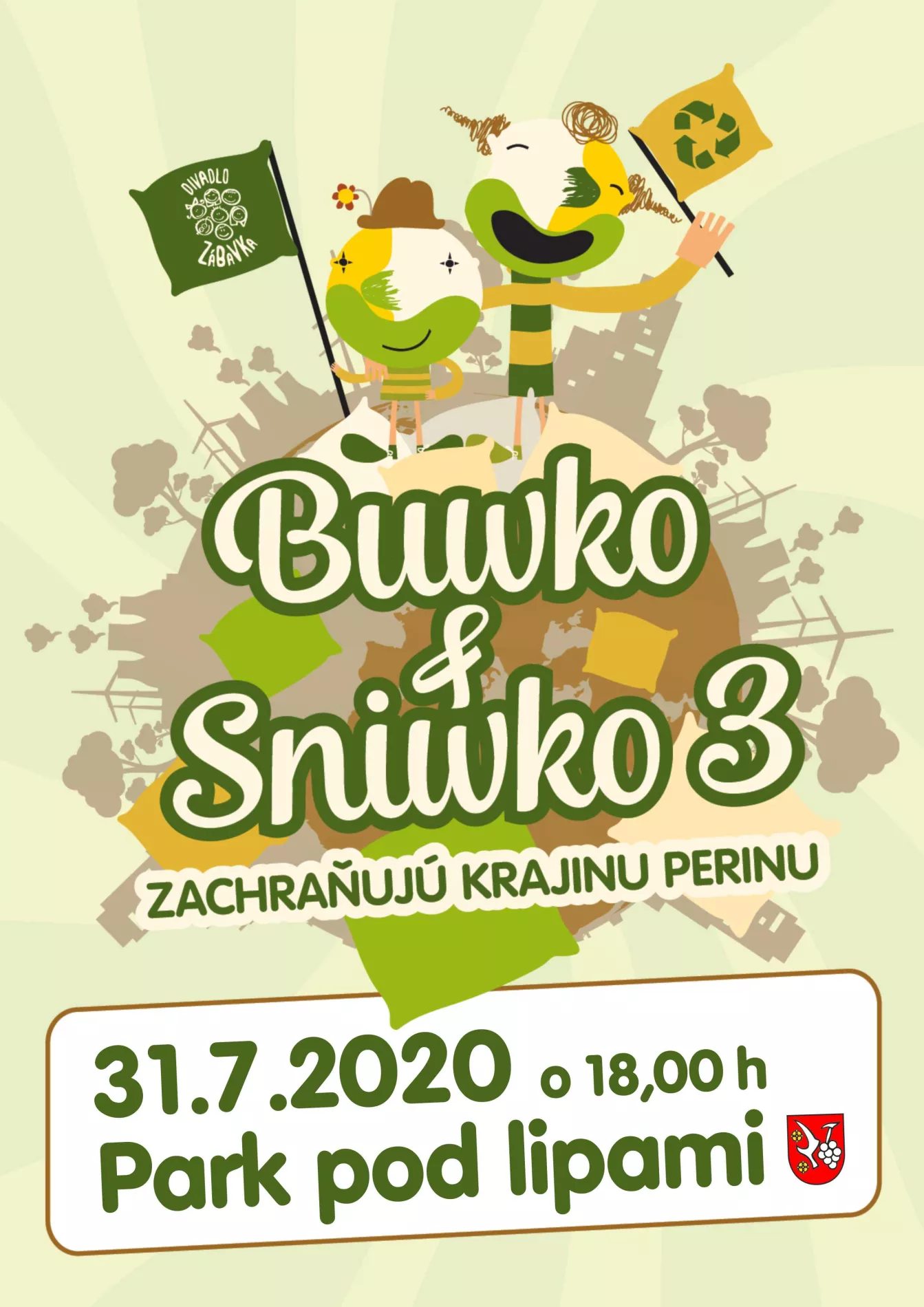 EKO-rozprávka: BUWKO & SNIWKO ZACHRAŇUJÚ KRAJINU PERINU