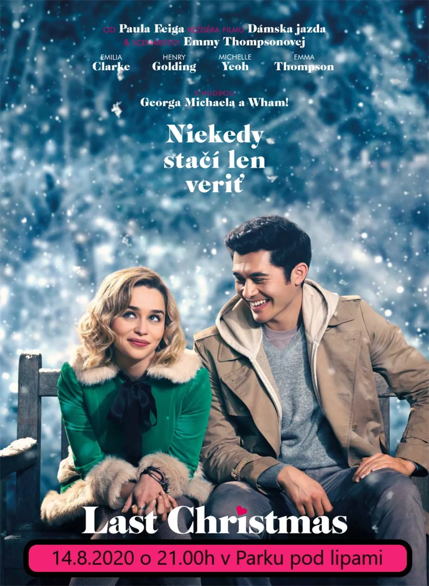 OPEN AIR Letné kino 2020: Last Christmas