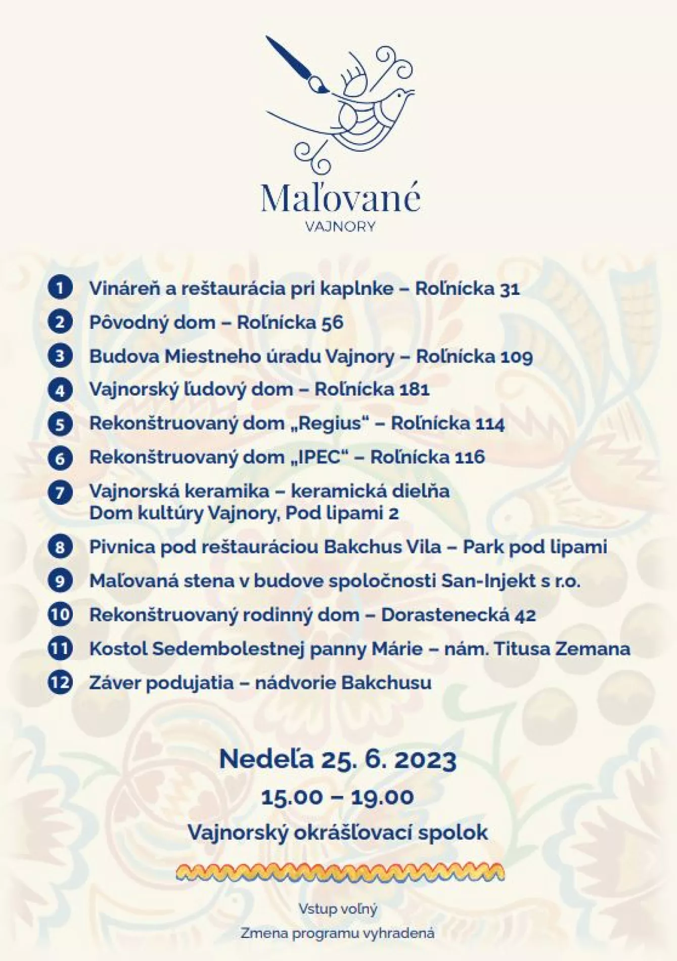 Maľované Vajnory