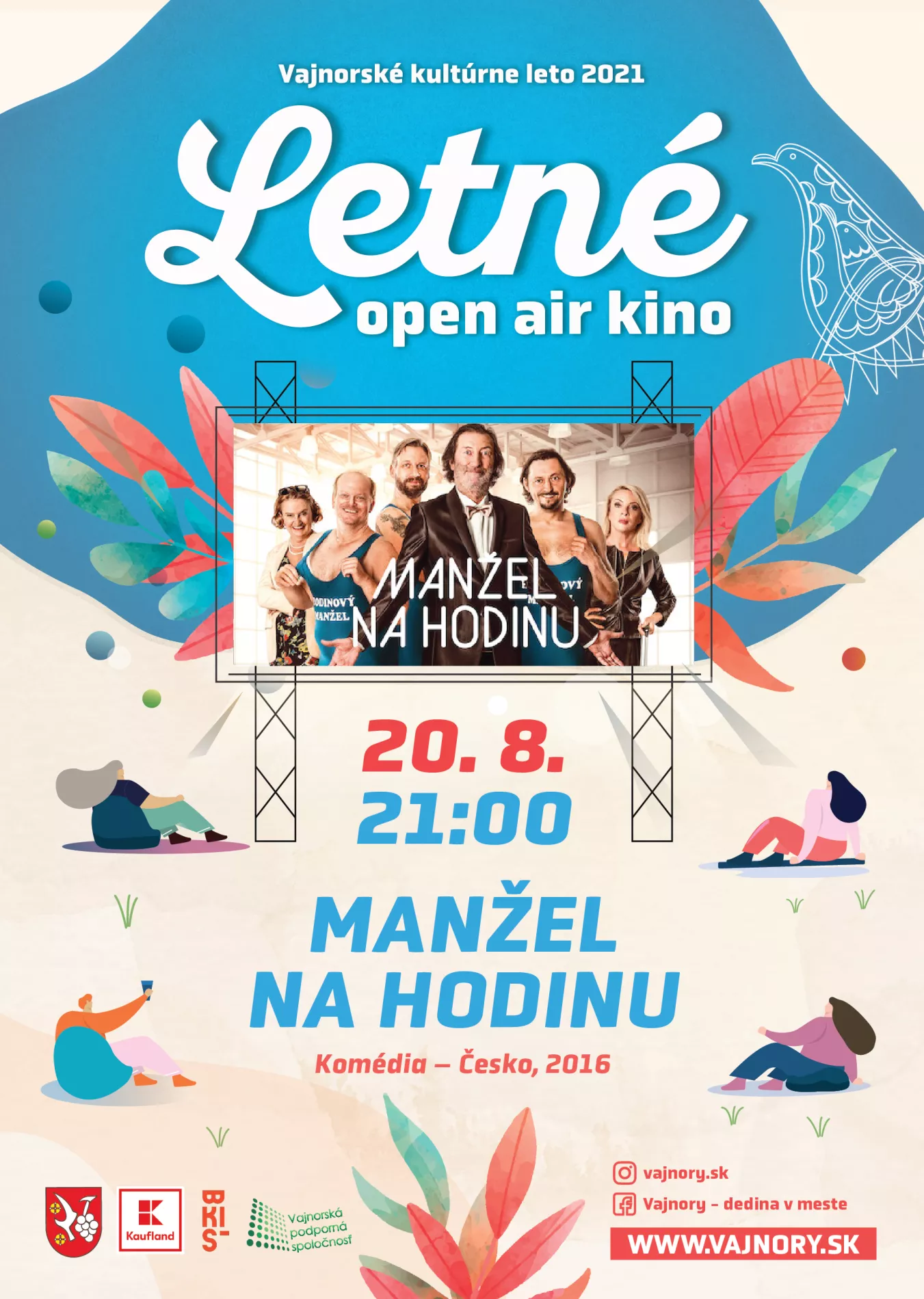  OPEN AIR Letné kino 2021: Manžel na hodinu