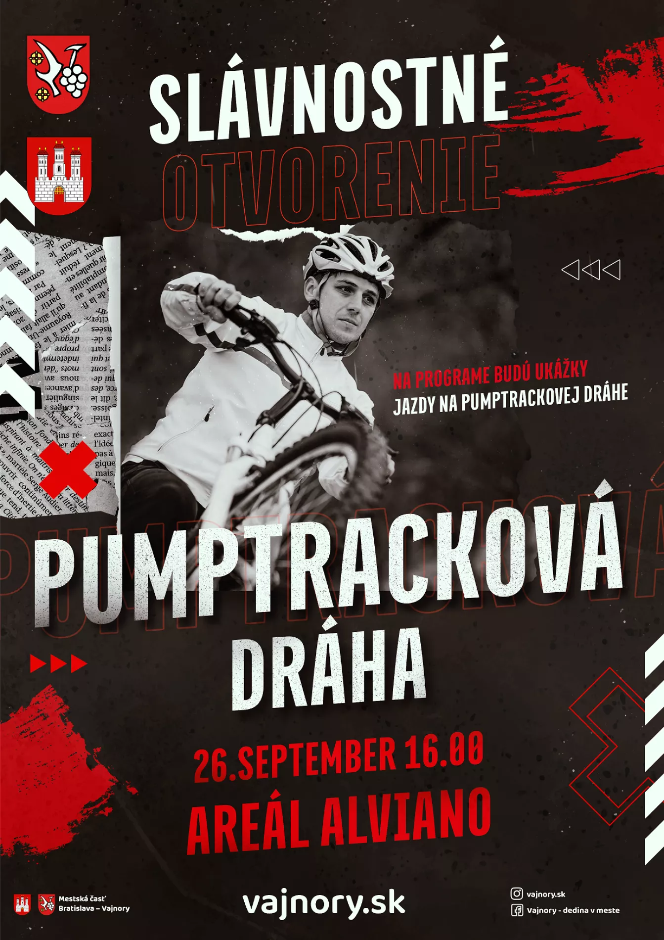 Slávnostné otvorenie Pumptrackovej dráhy