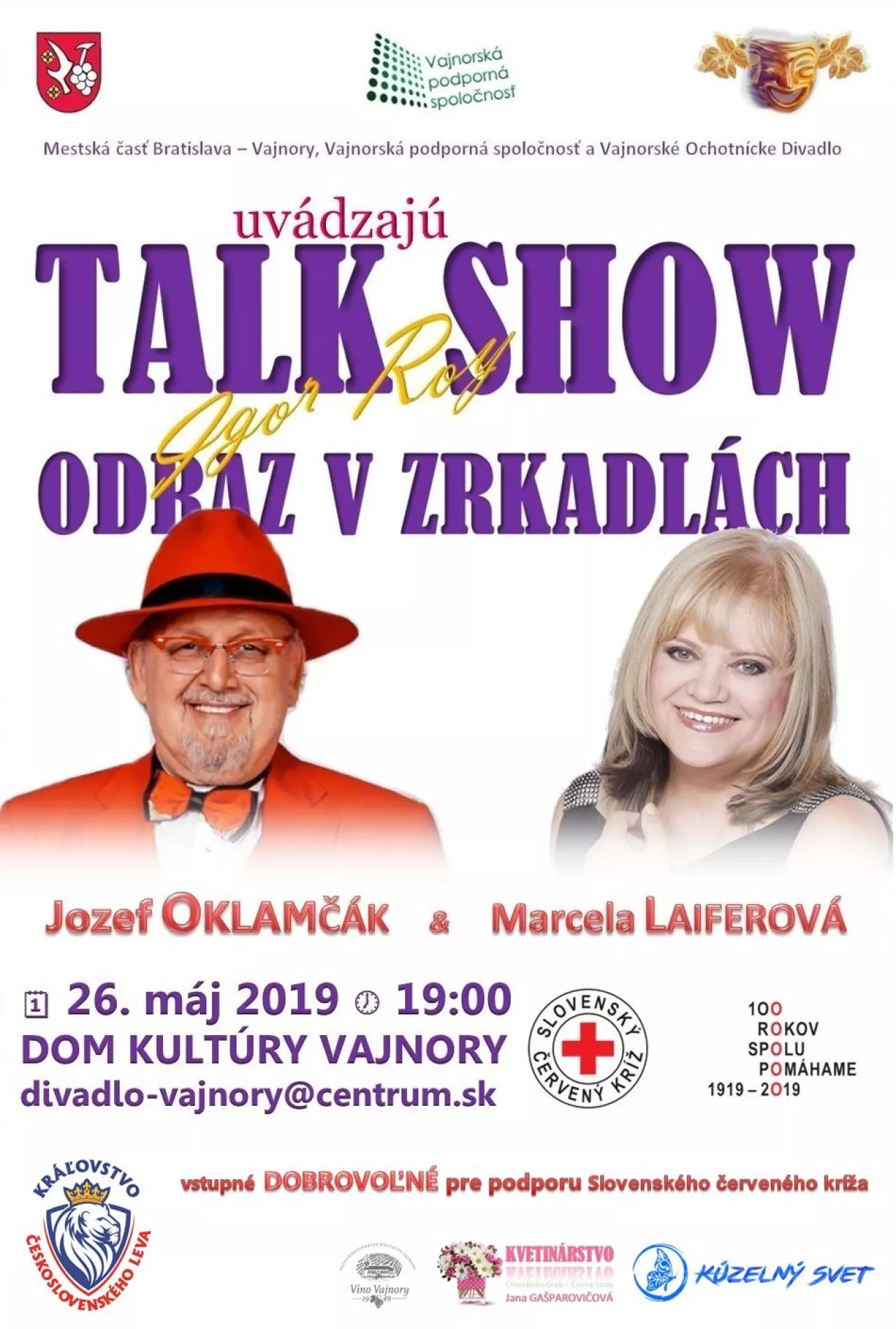 Talkshow "Odraz v zrkadlách" 26. mája 2019