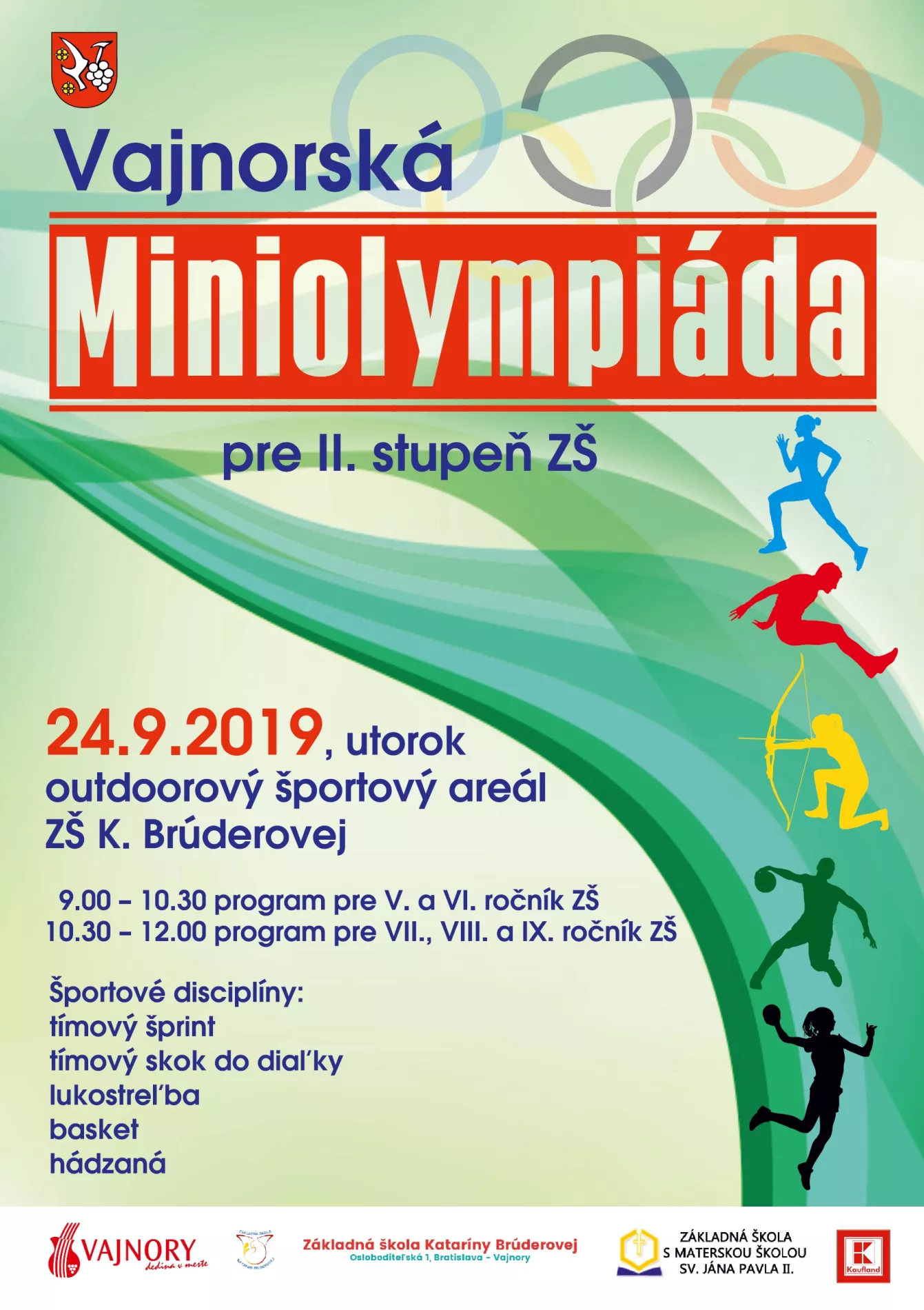 Vajnorská miniolympiáda 24. septembra 2019