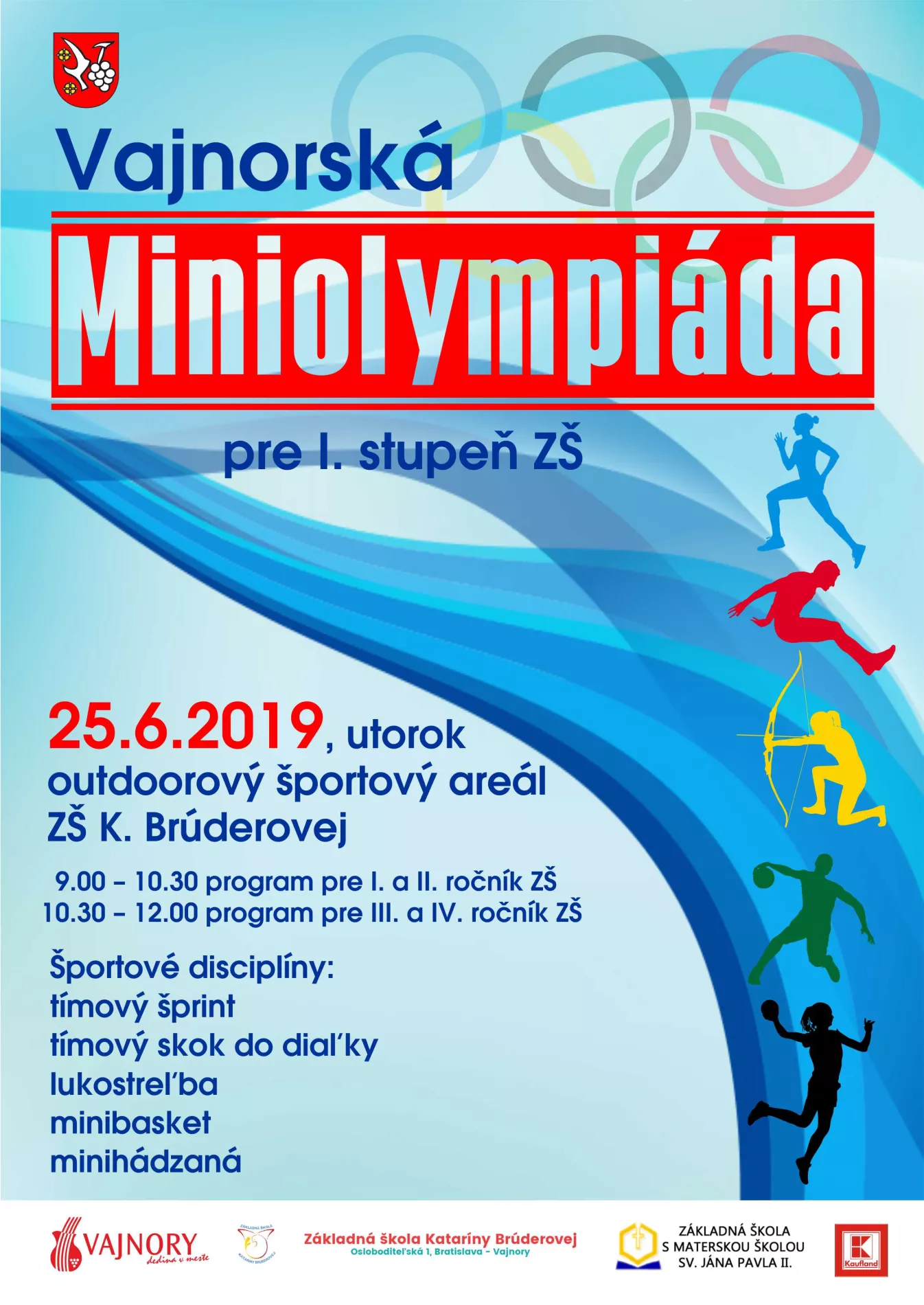 "Vajnorská Miniolympiáda"  25. júna 2019