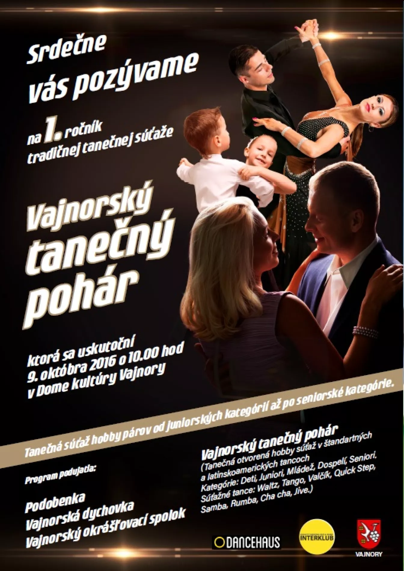 Vajnorský tanečný pohár 2016