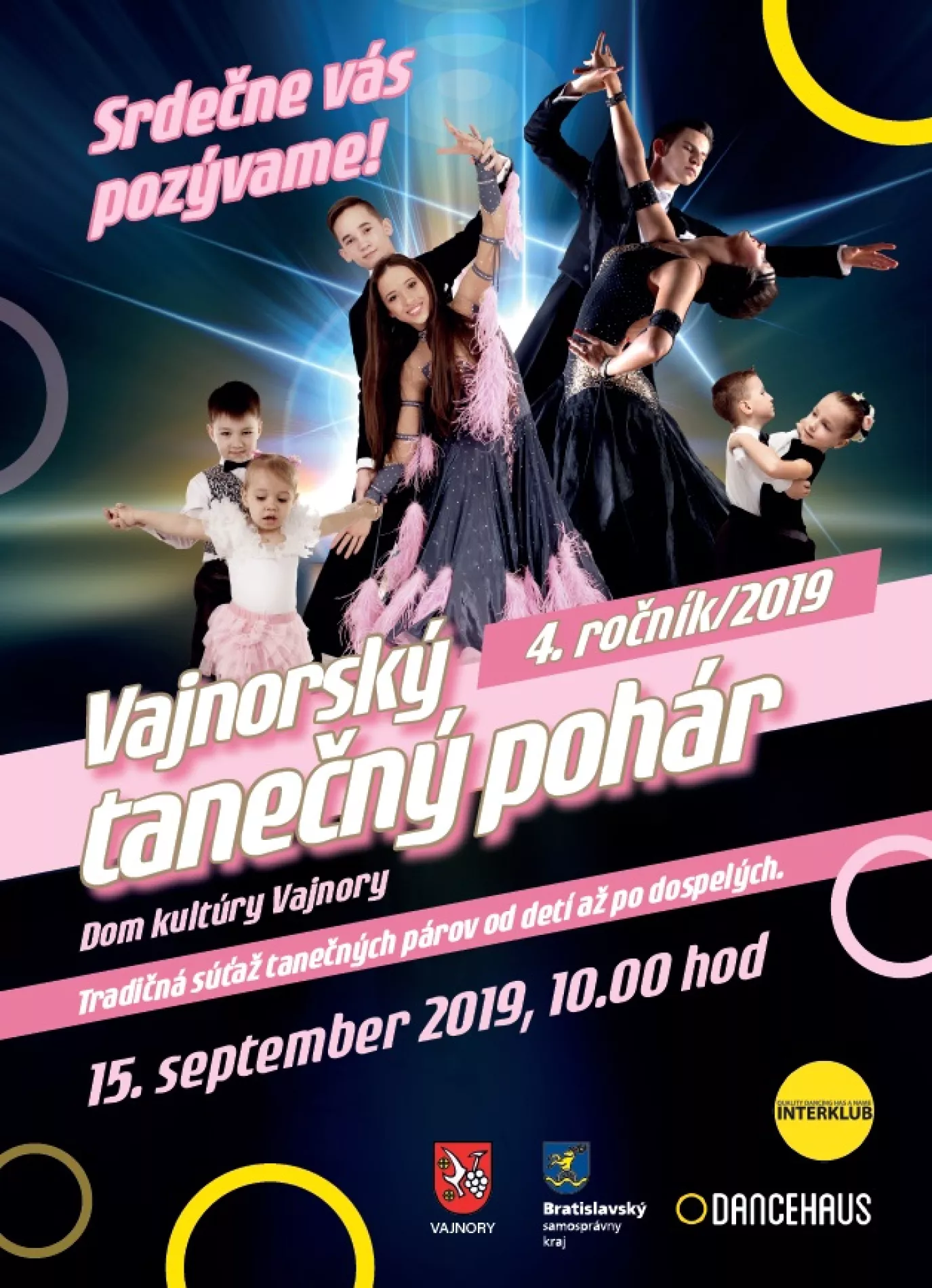 Vajnorský tanečný pohár 15. septembra 2019