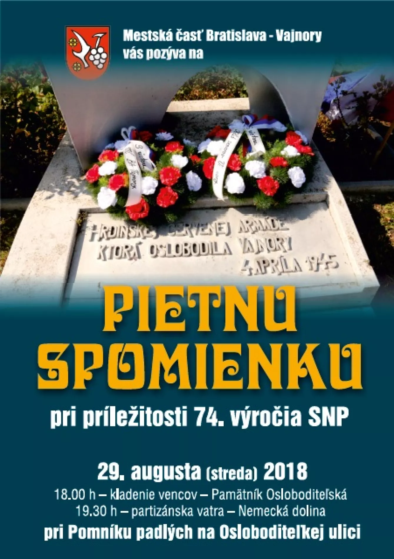 Pietna spomienka 29. august 2018