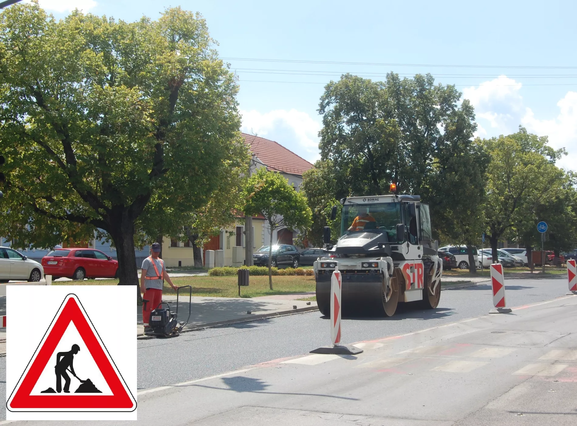 OZNAM: Od 19.8.2019 prechádza oprava Roľníckej ulice do II. etapy  
