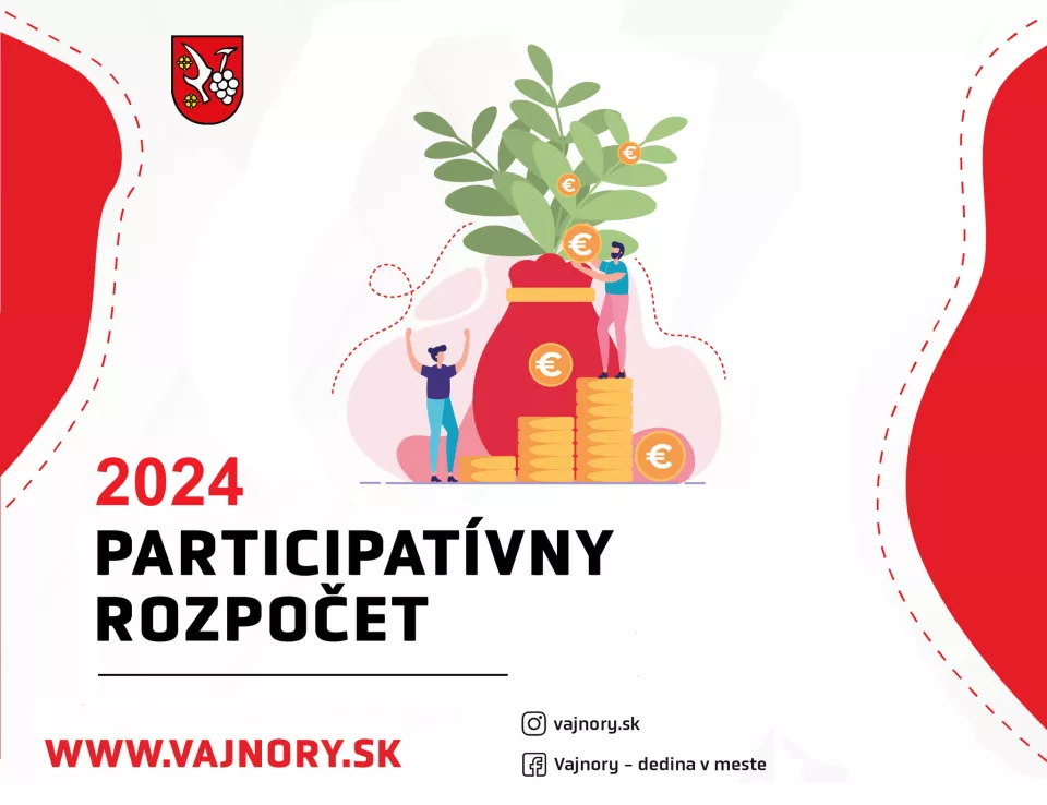 HLASUJTE ZA PROJEKT - Participatívny rozpočet 2024