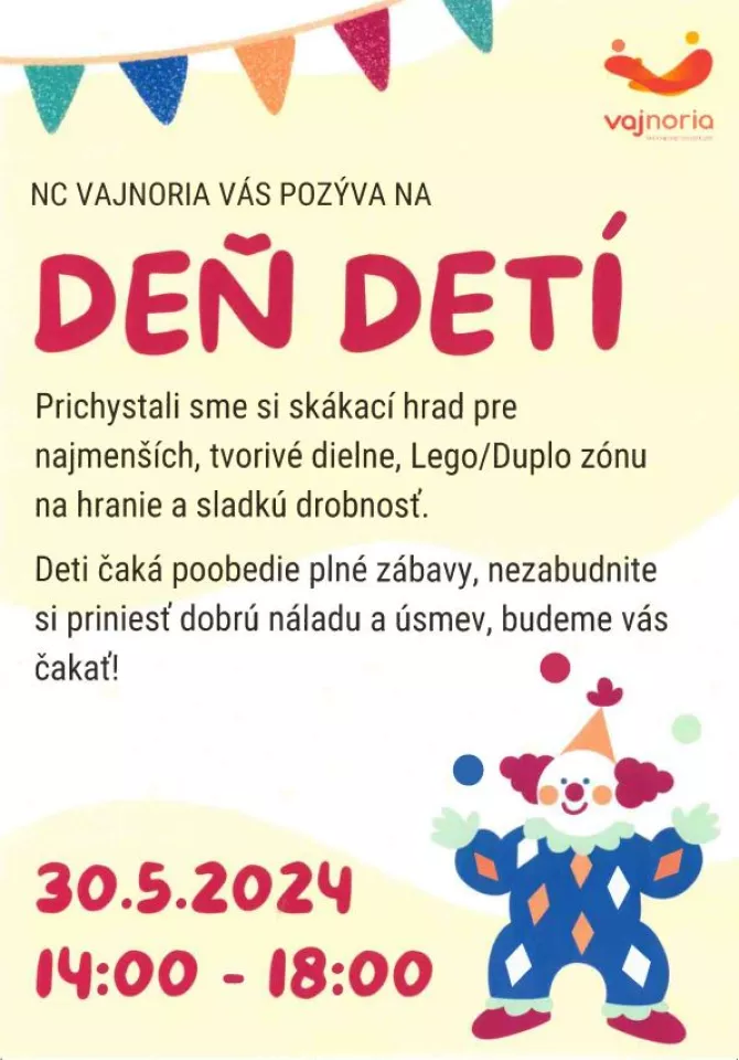 Deň detí v OC Vajnoria