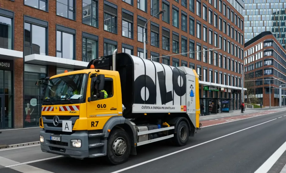 Odvoz zmesového odpadu