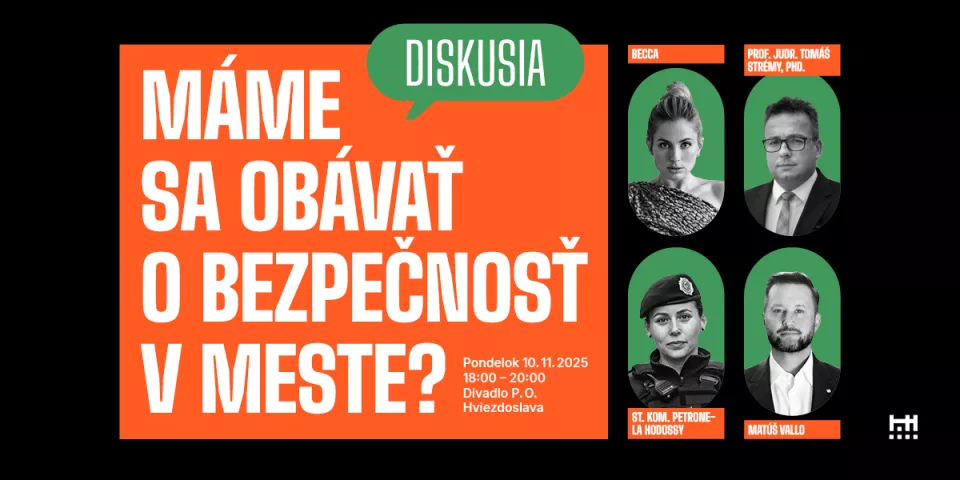 Máme sa obávať o bezpečnosť v meste? 