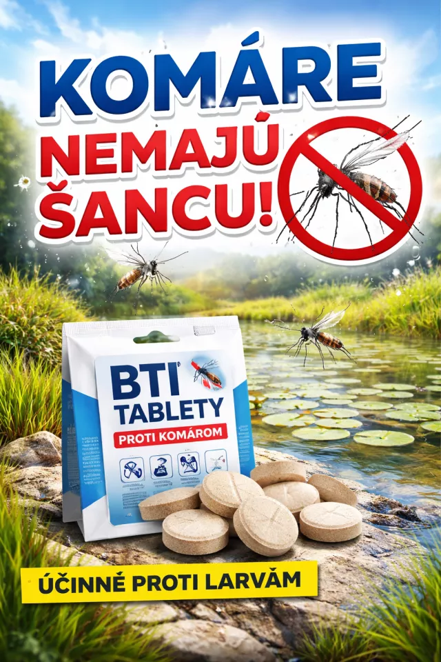 BTI tablety proti komárom