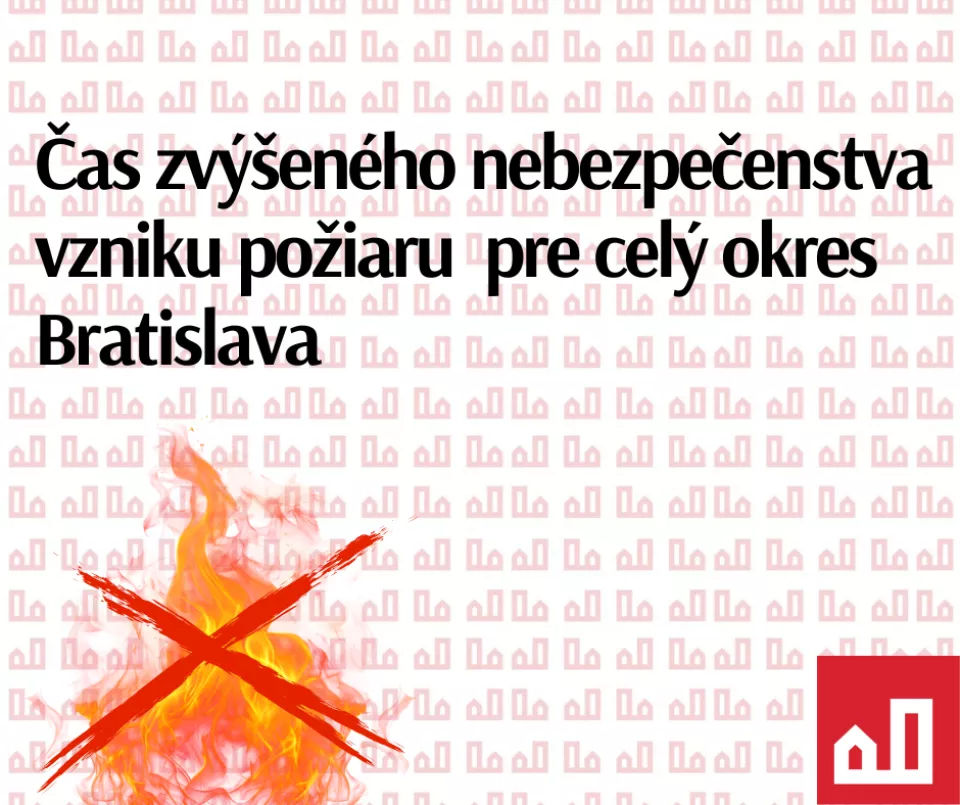 Dôležité upozornenie pre obyvateľov