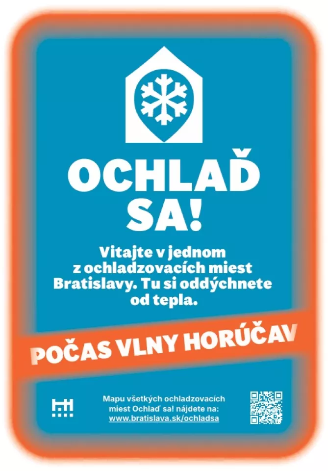 Ochladzovacie miesto aj vo Vajnoroch - Ochlaď sa! 