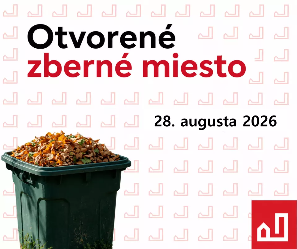 Otváracie hodiny zberného miesta v súvislosti so štátnym sviatkom