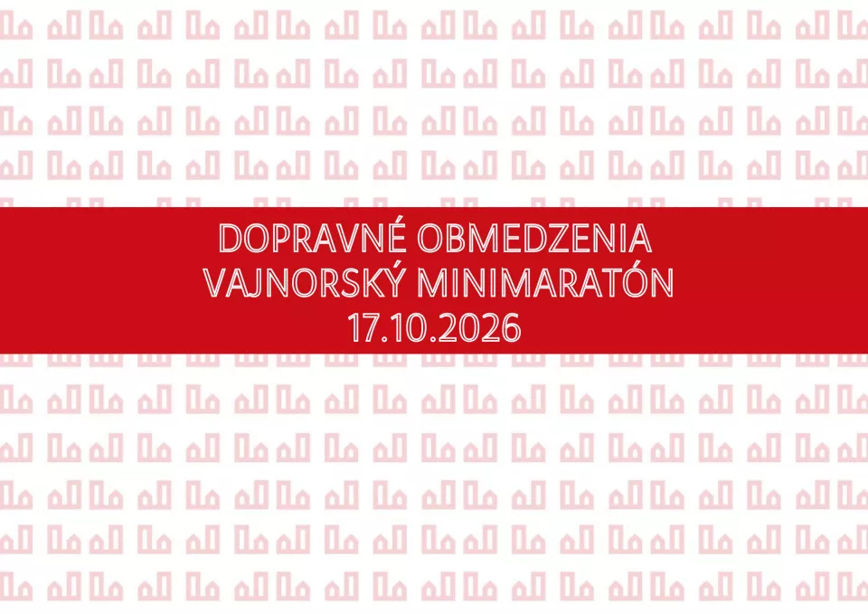 Vajnorský minimaratón prinesie dopravné obmedzenia. Uzavreté budú viaceré ulice