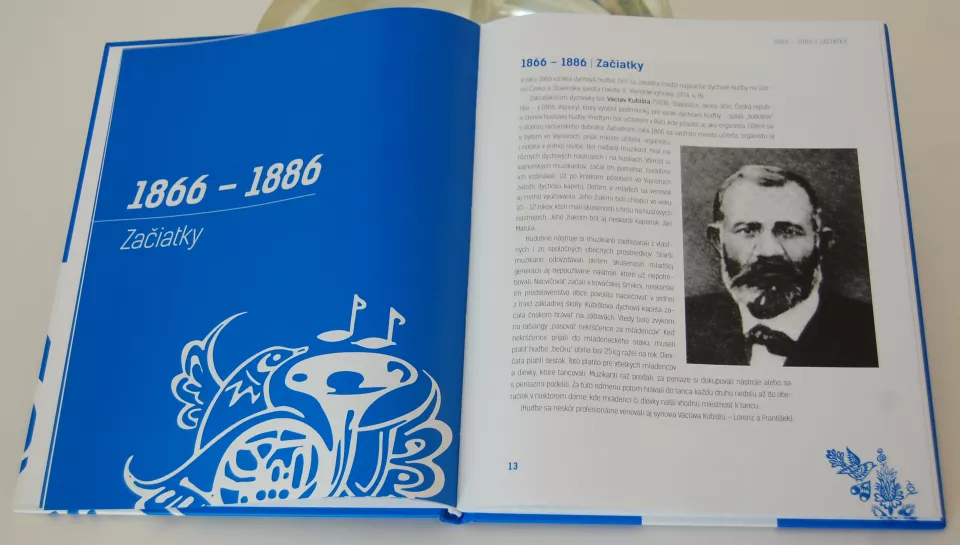História vajnorskej dychovej hudby v texte a obraze