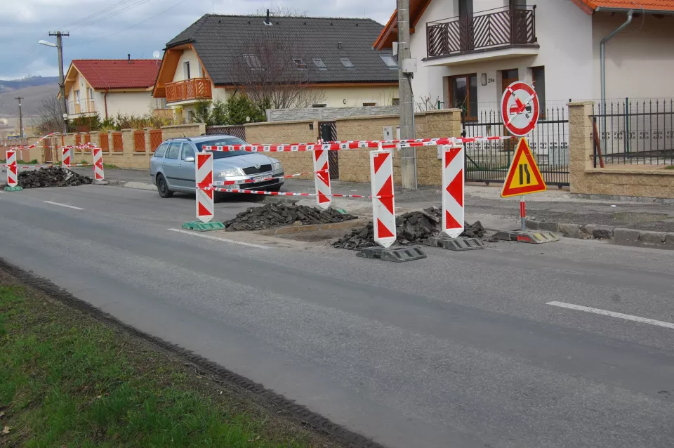 Pozor na opravy ciest