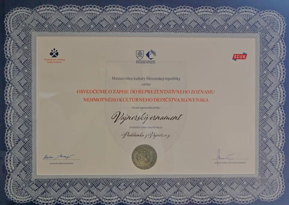 Vajnorský ornament je jedinečný, máme byť na čo hrdí