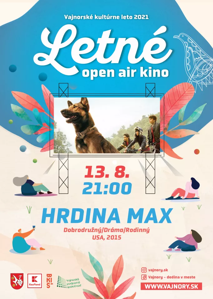  OPEN AIR Letné kino 2021: Hrdina Max