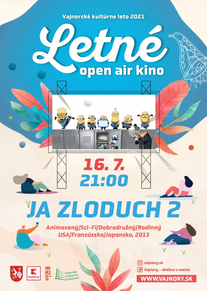 OPEN AIR Letné kino 2021: Ja zloduch 2