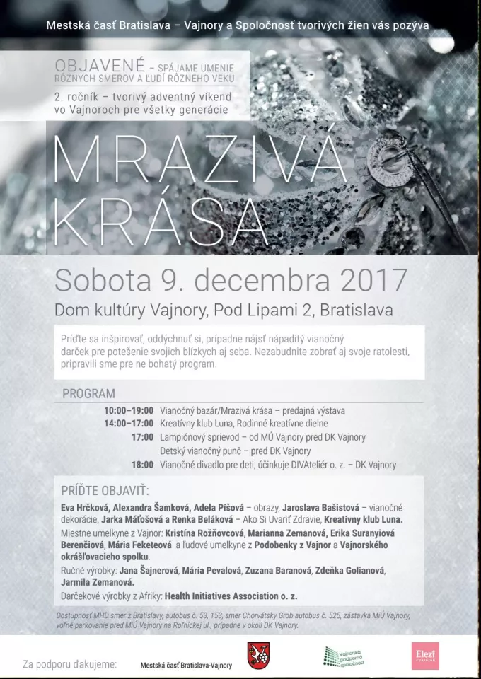 Mrazivá krása II. 9.decembra 2017