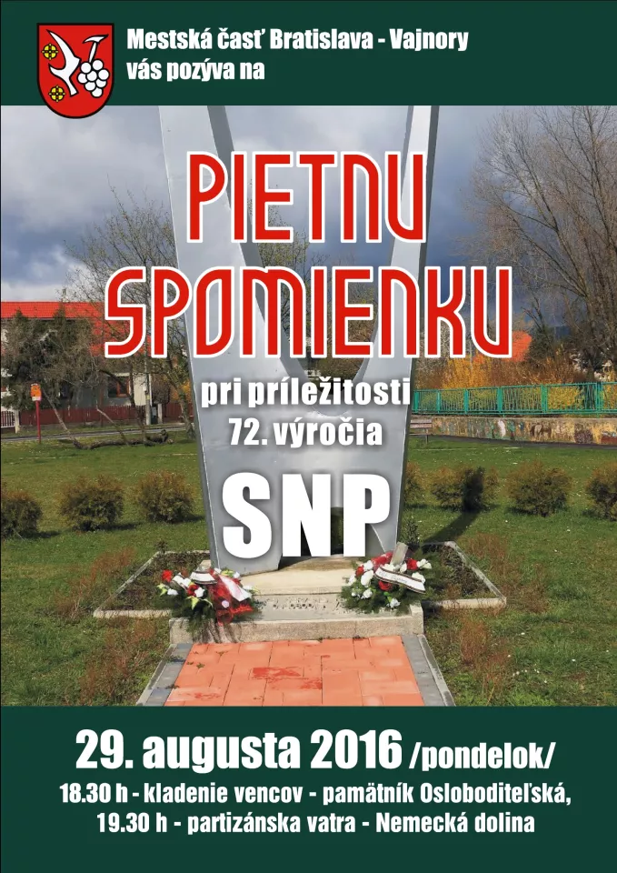 72. výročie osláv SNP