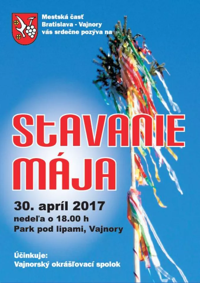 Stavanie mája 30.4.2017