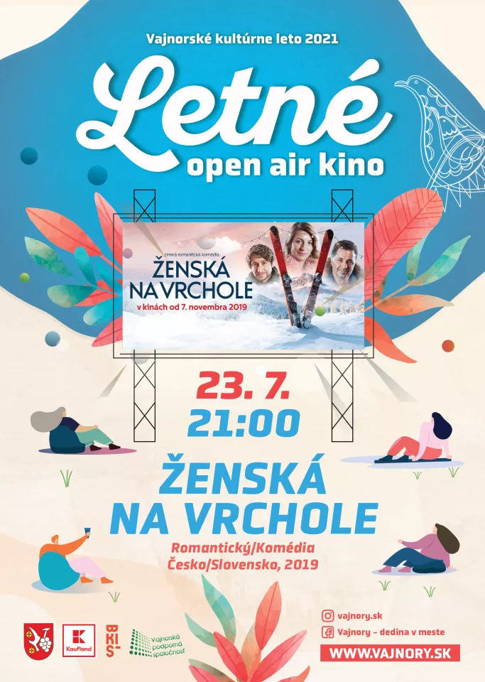  OPEN AIR Letné kino 2021: Ženská na vrchole 